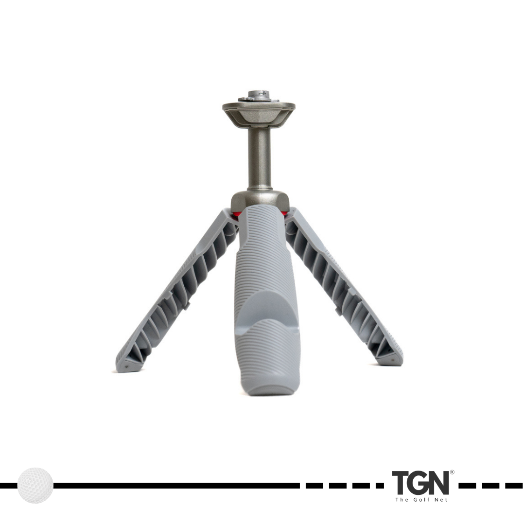 Side view tripod with Rapsodo MLM2PRO