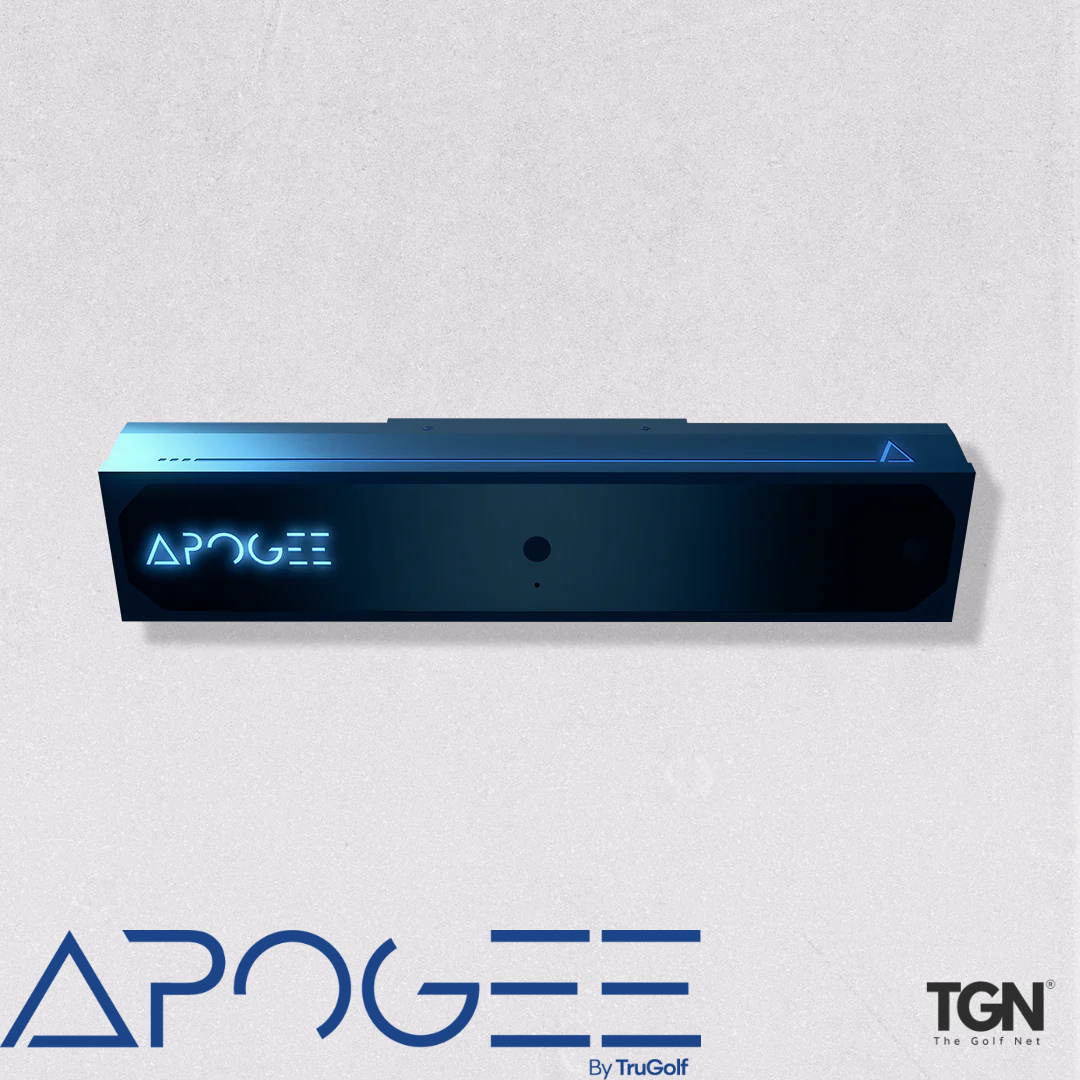 Rear view of TruGolf APOGEE launch monitor