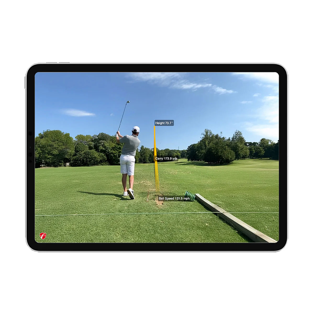 flightscope mevo plus monitor de lanzamiento trazador