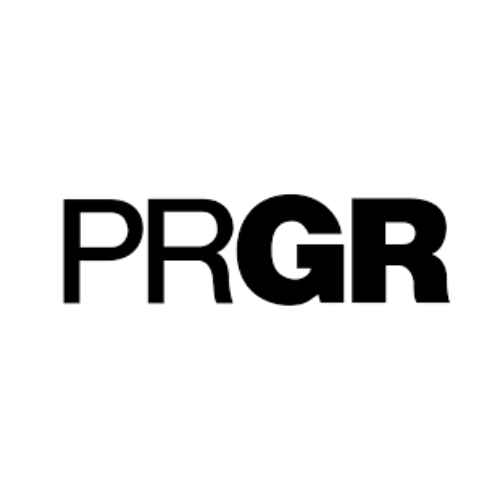 PRGR Logo golf launch monitor