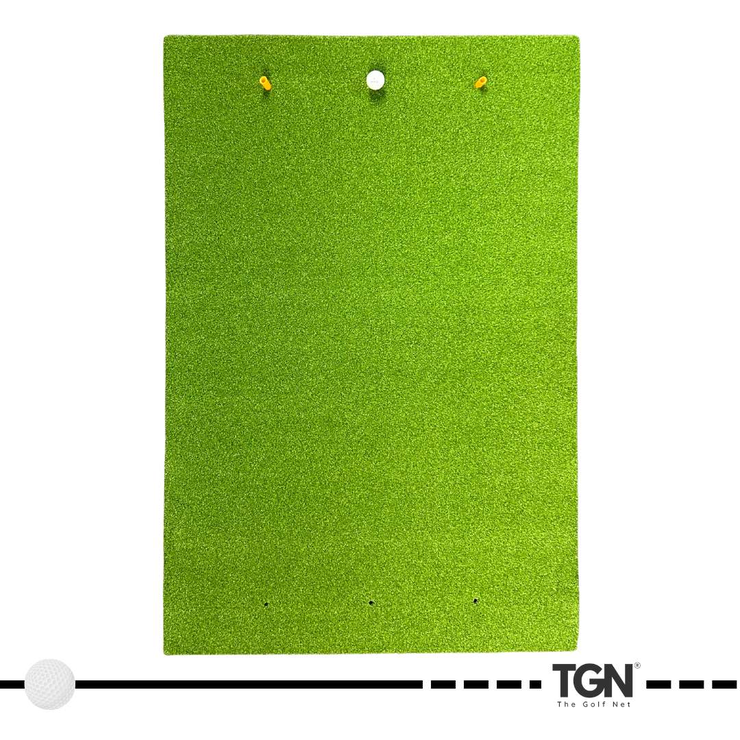 Top view golf mat 100x150 cm