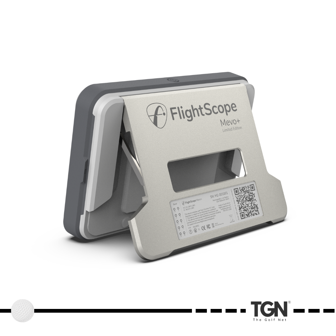 Rear view of FlightScope Mevo Plus