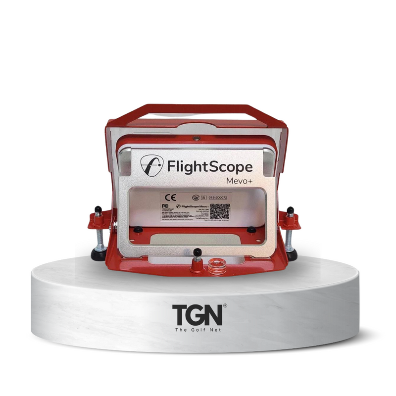 Stable FlightScope base for golf monitor