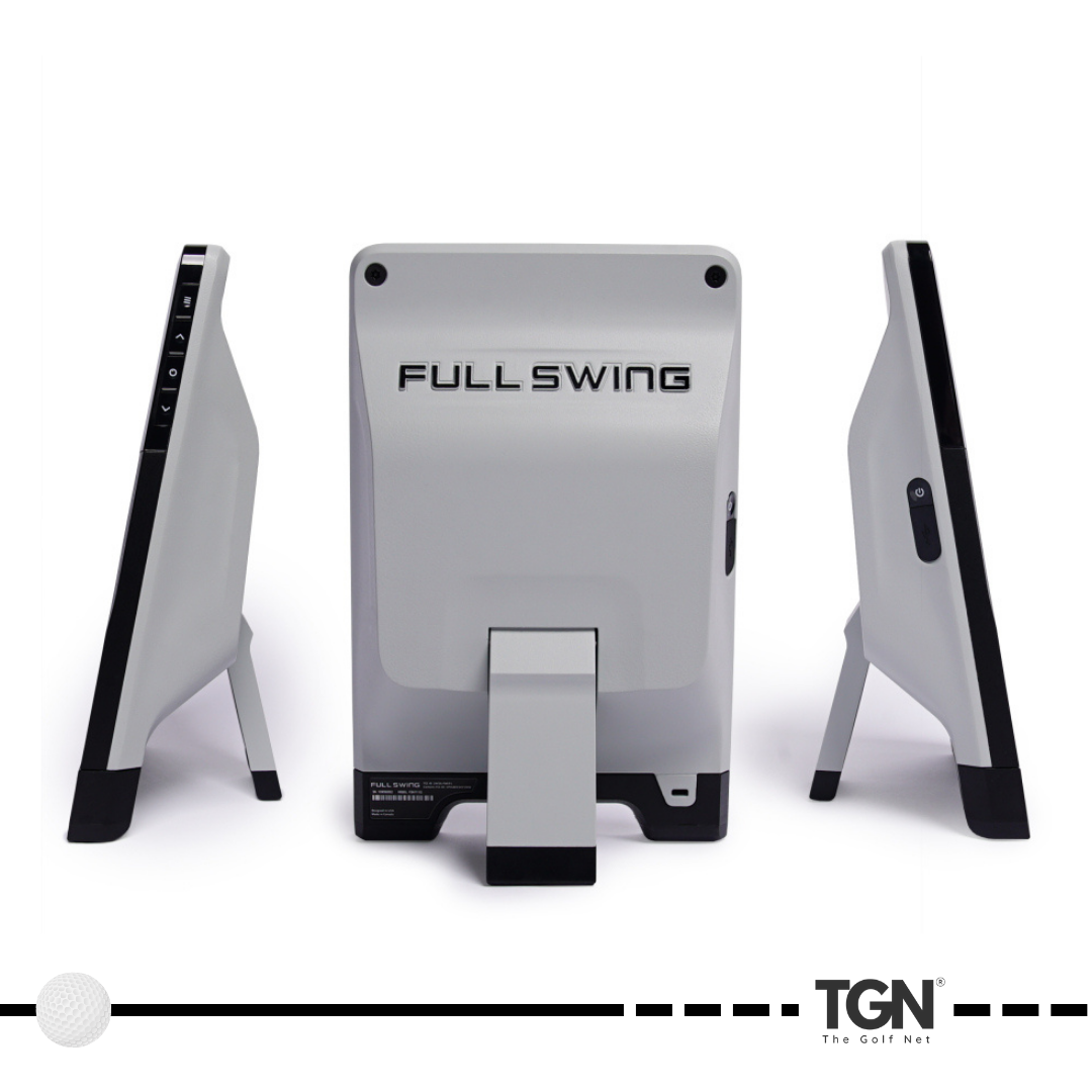 Rück- und Seitenansicht des Full Swing KIT-Geräts