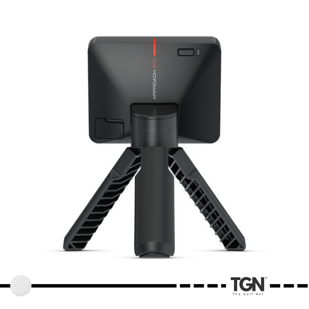 Back view Garmin R10 swing monitor