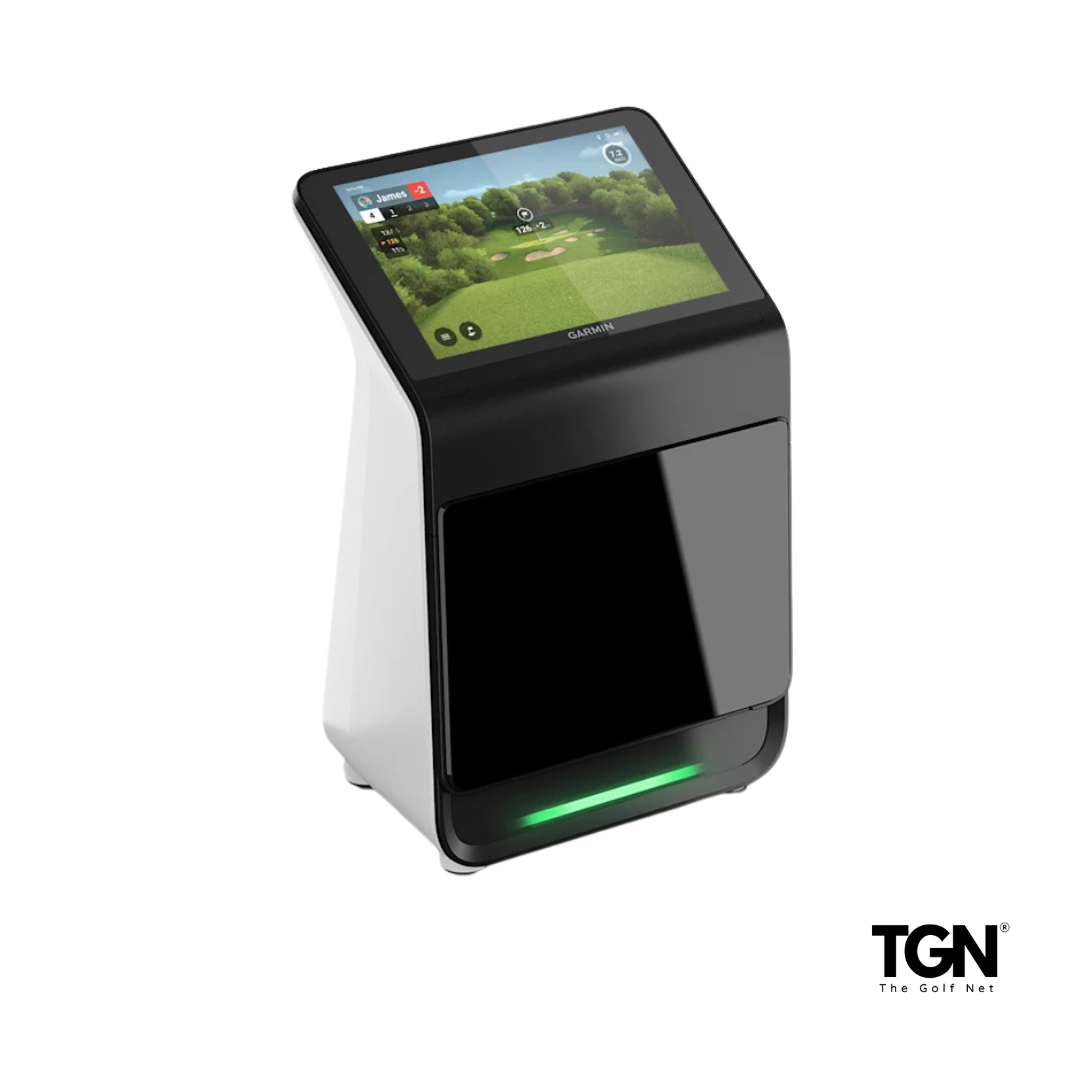 Garmin R50 showing golf course interface