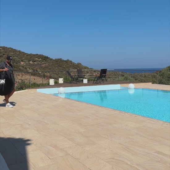 Video demonstration of the TGN-7 Golf Net showing how to set it up