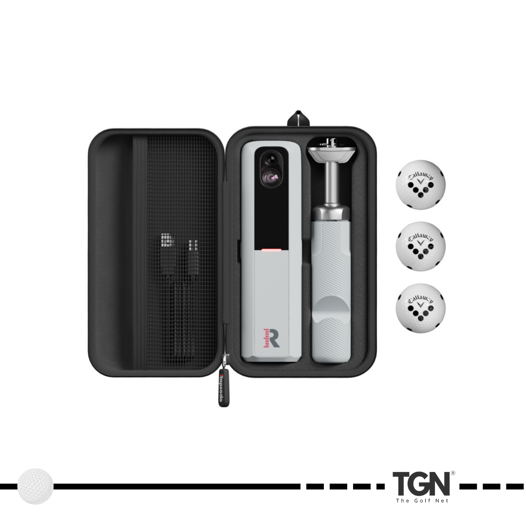 Full Rapsodo kit in carrying case