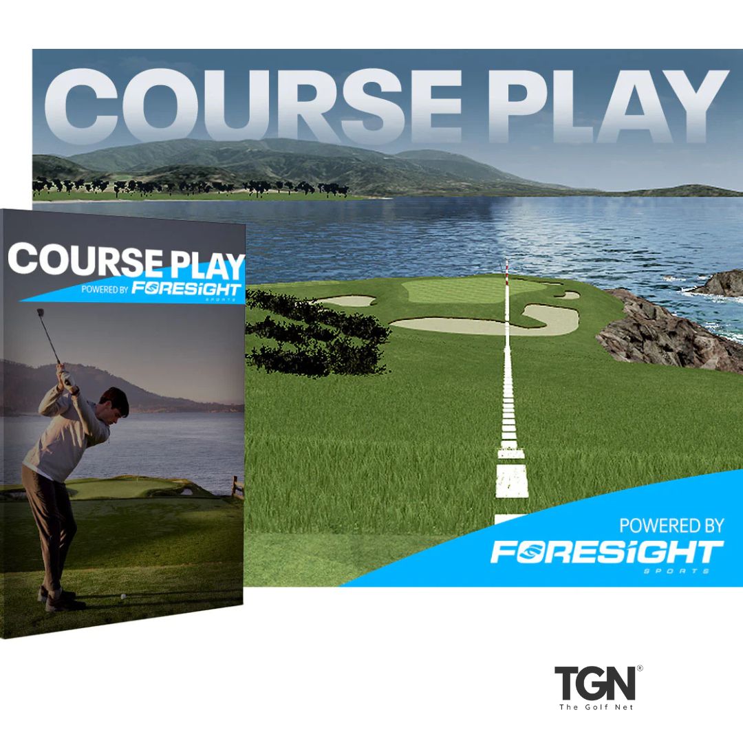 Foresight virtual golf course SkyTrak+