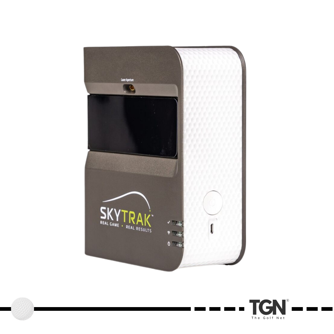 Light-colored SkyTrak side view