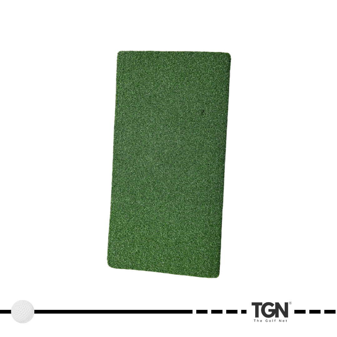 Full view golf mat for home practice