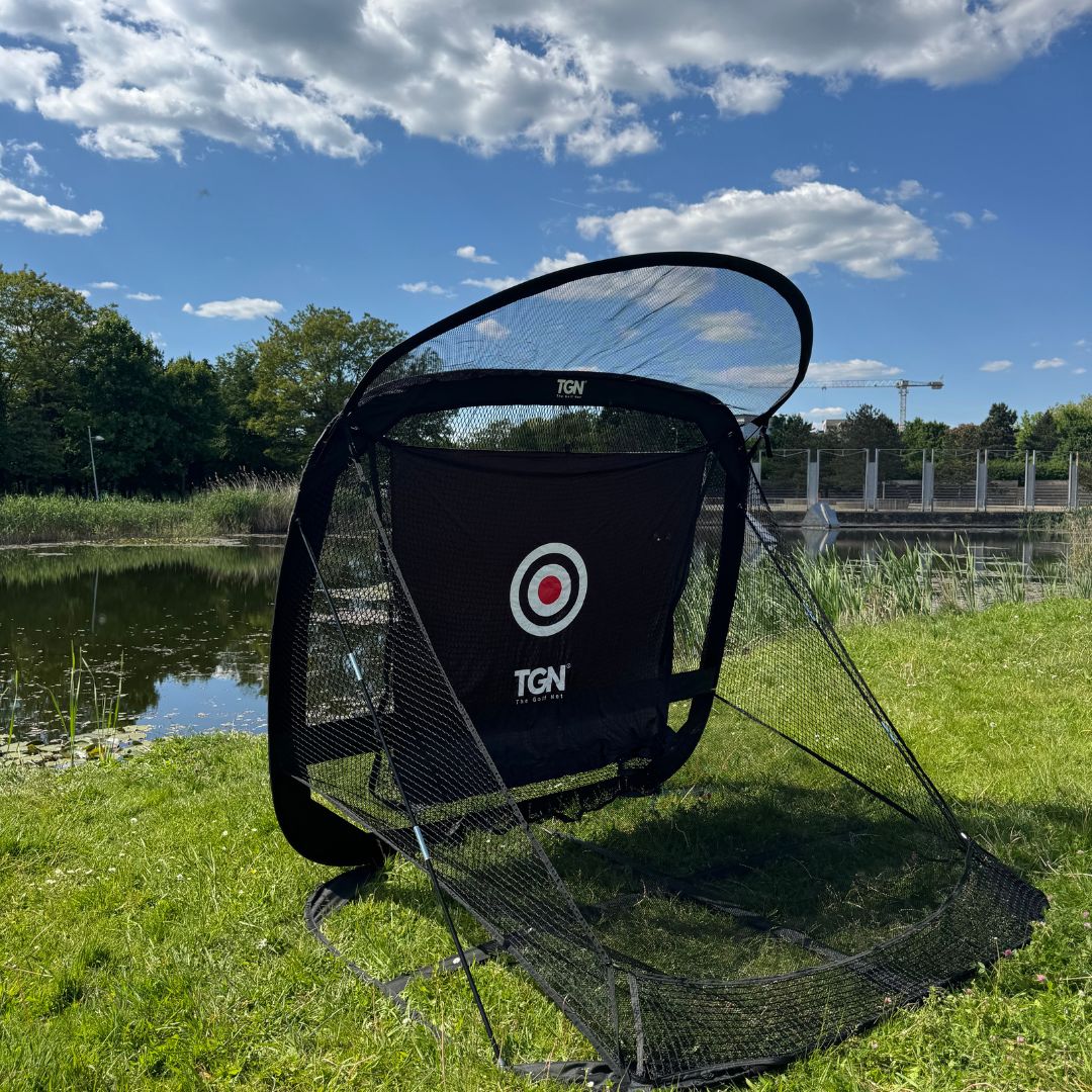 TGN-7 golfnet buiten in zonlicht