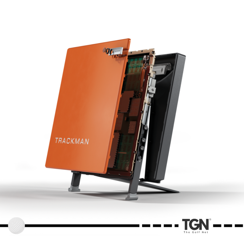Overzicht interne onderdelen van TrackMan 4